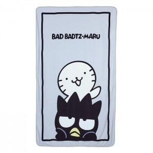 Hello Kitty Badtz-maru Cool and Comfy Throw Blanket Szare | PL_HK75572