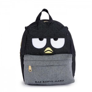 Hello Kitty Badtz-maru Kids Mini Backpack (Denim Series) Czarne | PL_HK83158