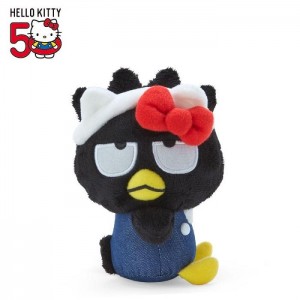 Hello Kitty Badtz-maru Mascot Keychain Plush (Hello, Everyone! Series) Czarne | PL_HK12125