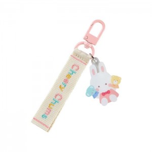 Hello Kitty Cheery Chums Logo Keychain (Sanrio Character Award Series) Kremowe | PL_HK77100