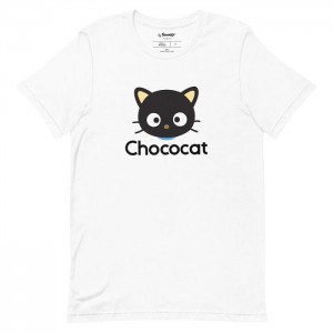 Hello Kitty Chococat Classic Tee Kremowe | PL_HK36923