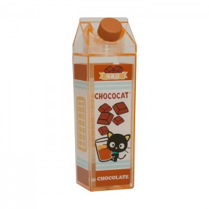 Hello Kitty Chococat Milk Carton Water Bottle (Chocolate) Brązowe | PL_HK65413