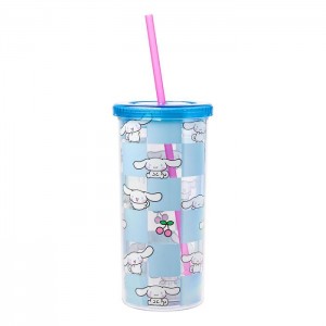 Hello Kitty Cinnamoroll 20oz Cherry Travel Tumbler Niebieskie | PL_HK60599