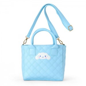 Hello Kitty Cinnamoroll 2-Way Mini Quilted Niebieskie | PL_HK38043