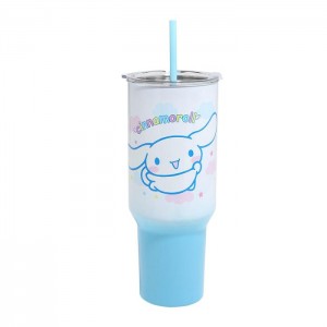 Hello Kitty Cinnamoroll 40oz Stainless Steel Travel Tumbler Niebieskie | PL_HK11727