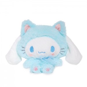 Hello Kitty Cinnamoroll 6" Kitten Mascot Plush Niebieskie | PL_HK67071