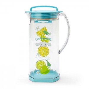 Hello Kitty Cinnamoroll Acrylic Water Pitcher (Summer Weather) Żółte | PL_HK49777