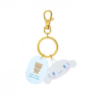 Hello Kitty Cinnamoroll Besties Keychain Białe | PL_HK41969