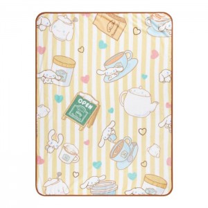 Hello Kitty Cinnamoroll Café Throw Blanket Żółte | PL_HK46831