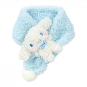 Hello Kitty Cinnamoroll Cozy Sherpa Kids Wrap Scarf Niebieskie | PL_HK79812