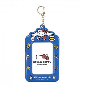 Hello Kitty Cinnamoroll ID Badge Holder (Hello, Everyone! Series) Niebieskie | PL_HK82095