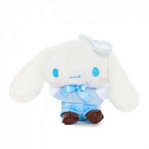 Hello Kitty Cinnamoroll Mascot Clip (Uniform Series) Białe Niebieskie | PL_HK21548