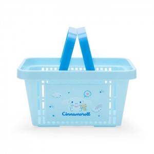 Hello Kitty Cinnamoroll Mini Shopping Storage Basket Niebieskie | PL_HK93663