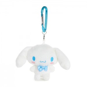 Hello Kitty Cinnamoroll Plush Mascot Carabiner Białe | PL_HK50498