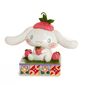 Hello Kitty Cinnamoroll with Strawberry Figurine (Jim Shore Sanrio Collection) Białe | PL_HK99837