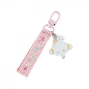 Hello Kitty Cogimyun Logo Keychain (Sanrio Character Award Series) Różowe | PL_HK72356