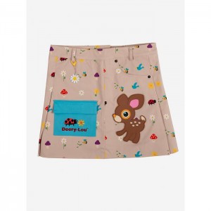 Hello Kitty Deery-Lou x Dumbgood Cargo Skirt Kolorowe | PL_HK55797