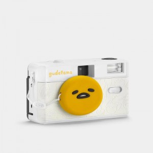 Hello Kitty Gudetama Lazy Egg FC-11 35mm Camera Białe | PL_HK13785