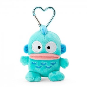 Hello Kitty Hangyodon Plush Mascot All My Heart Keychain Niebieskie | PL_HK95155