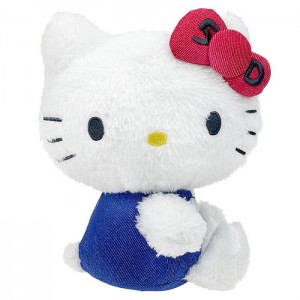 Hello Kitty Hello Kitty 6" Mascot Plush (Hello, Everyone! Series) Białe Niebieskie | PL_HK81132