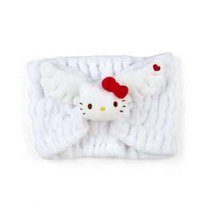 Hello Kitty Hello Kitty Angel Wings Plush Headband Białe | PL_HK35741