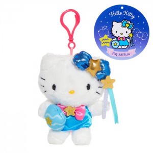 Hello Kitty Hello Kitty Aquarius Mascot Clip (Zodiac Series) Niebieskie | PL_HK22539