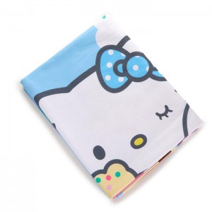 Hello Kitty Hello Kitty Beach Towel (Ice Cream Dream Series) Białe Niebieskie | PL_HK72075