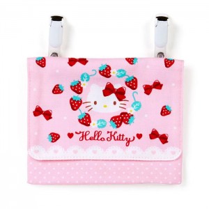 Hello Kitty Hello Kitty Belt Clip Pouch (Sweet Strawberry Series) Różowe | PL_HK26502