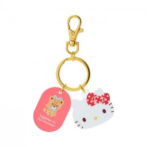 Hello Kitty Hello Kitty Besties Keychain Różowe Białe | PL_HK38501