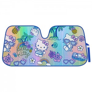 Hello Kitty Hello Kitty Car Sun Shade (Summer Sailing) Niebieskie | PL_HK78274