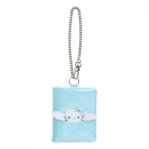 Hello Kitty Hello Kitty Card Case With Chain (Dreaming Angel Series Pt 2) Niebieskie | PL_HK82921