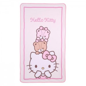 Hello Kitty Hello Kitty Cool and Comfy Throw Blanket Różowe | PL_HK98118