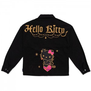 Hello Kitty Hello Kitty Devil JapanLA Jacket Czarne | PL_HK92660