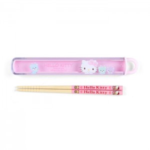 Hello Kitty Hello Kitty Everyday Chopsticks & Case Różowe | PL_HK34743