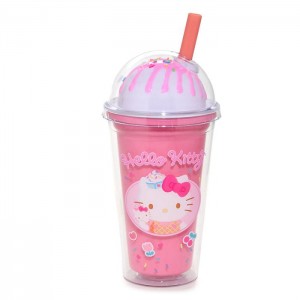 Hello Kitty Hello Kitty Ice Cream Dome Acrylic Tumbler Różowe | PL_HK22060