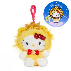 Hello Kitty Hello Kitty Leo Mascot Clip (Zodiac Series) Żółte | PL_HK35535