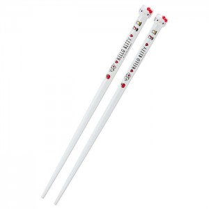 Hello Kitty Hello Kitty Mascot Chopsticks Białe | PL_HK97283