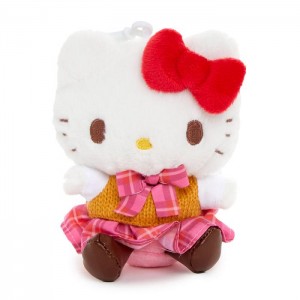 Hello Kitty Hello Kitty Mascot Clip (Uniform Series) Różowe | PL_HK64123