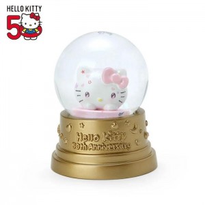 Hello Kitty Hello Kitty Mini Snow Globe (50th Anniv. The Future In Our Eyes) Białe Różowe | PL_HK56769