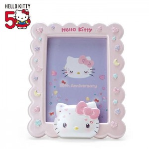 Hello Kitty Hello Kitty Photo Frame (50th Anniv. The Future In Our Eyes) Fioletowe | PL_HK53737