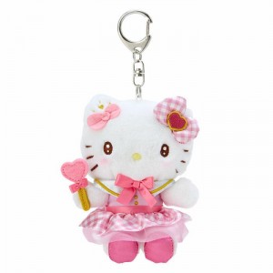 Hello Kitty Hello Kitty Plush Mascot Keychain (Love You More Series) Różowe Białe | PL_HK24866