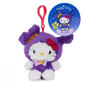 Hello Kitty Hello Kitty Scorpio Mascot Clip (Zodiac Series) Fioletowe | PL_HK27419