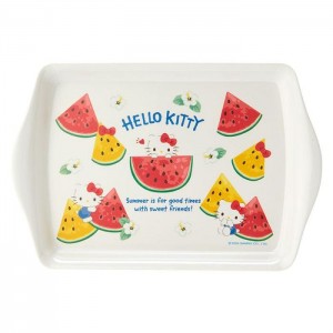 Hello Kitty Hello Kitty Serving Tray (Summer Weather) Czerwone | PL_HK15277