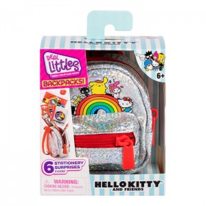 Hello Kitty Hello Kitty and Friends Real Littles Micro Backpack Silve | PL_HK33452