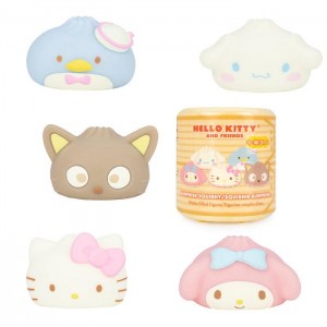 Hello Kitty Hello Kitty and Friends Steamed Bun Capsule Squishies (Series 3) Kolorowe | PL_HK13152