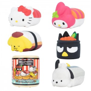 Hello Kitty Hello Kitty and Friends Sushi Capsule Squishies (Series 4) Kolorowe | PL_HK70687