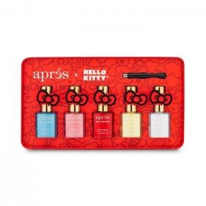 Hello Kitty Hello Kitty x Aprés 5-pc Nail Gel Couleur Set Kolorowe | PL_HK54258