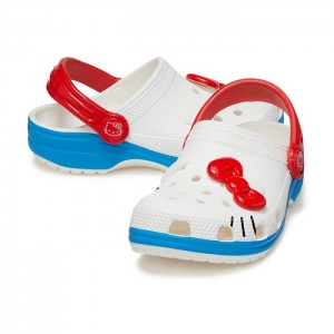 Hello Kitty Hello Kitty x Crocs Kids I Am Classic Clog Białe | PL_HK18296