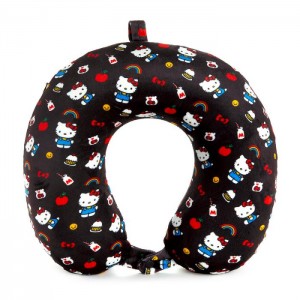 Hello Kitty Hello Kitty x FUL Classic Neck Pillow Czarne | PL_HK65257