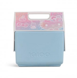 Hello Kitty Hello Kitty x Igloo 50th Anniversary Little Playmate 7 Qt Cooler Niebieskie | PL_HK33052